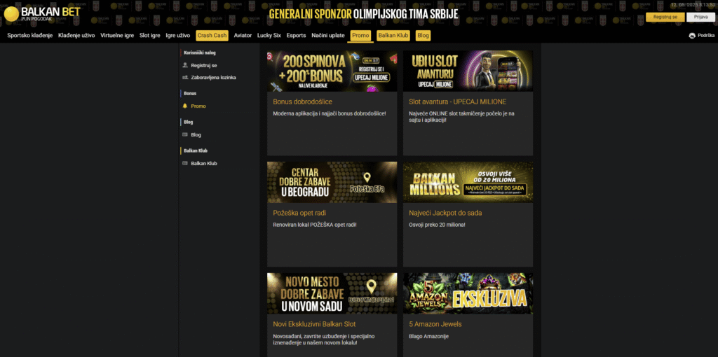 balkan bet promocija
