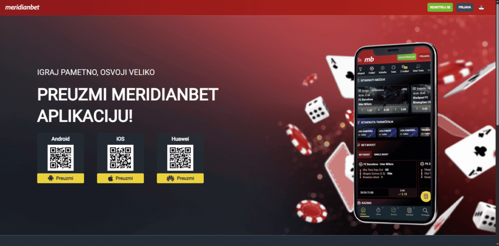 meridianbet aplikacija